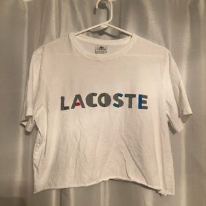 Cropped Lacoste T-Shirt